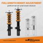 MAXPEEDINGRODS COT6 COILOVERS SUSPENSION KIT FOR TOYOTA COROLLA 2009-14 E140