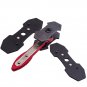 Ratcheting Brake Caliper Piston Spreader Press Tool Set Fit Twin Piston Calipers