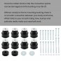 Body Cab Mount Bushing Kit For Ford F250 F350 Super Duty 2WD and 4WD KF04060BK