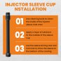 Injector Sleeve Cup Removal Tool & Install Kit for Caterpillar 3126B C7 C9