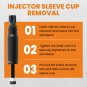 Injector Sleeve Cup Removal Tool & Install Kit for Caterpillar 3126B C7 C9