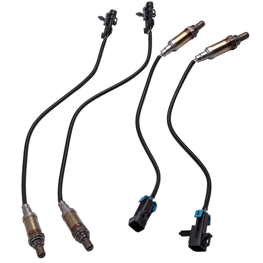 4x Upstream Downstream O2 Oxygen Sensor For Chevrolet Express 1500 2500 1996-02
