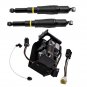 2x Air Suspension shocks+Compressor Pump For Escalade Tahoe 949-000 w/ Warranty