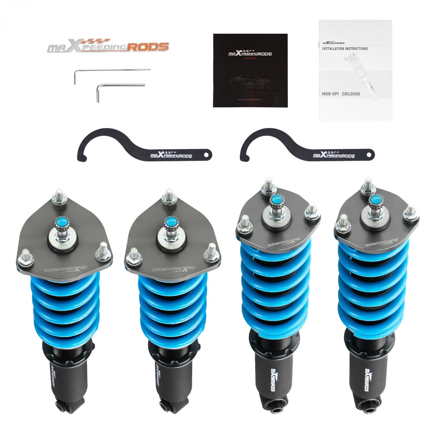 MAXPEEDINGRODS COILOVER 24 LEVEL DAMPER STRUT FOR LEXUS GS300 GS400 GS430