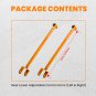 Pair Golden Adjustable Rear Lower Control Arms Camber for BMW E46 E36 316 95-05