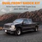 Dual Twin Shock Bracket Mount Kit for Ford F250 F350 4WD 1999-2004