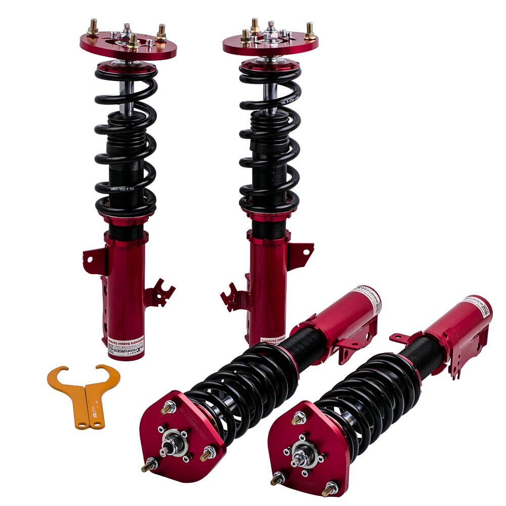 4x Coilovers 24 Click Damper Adjustable For Toyota Camry 1992-2001 ES300 95-03