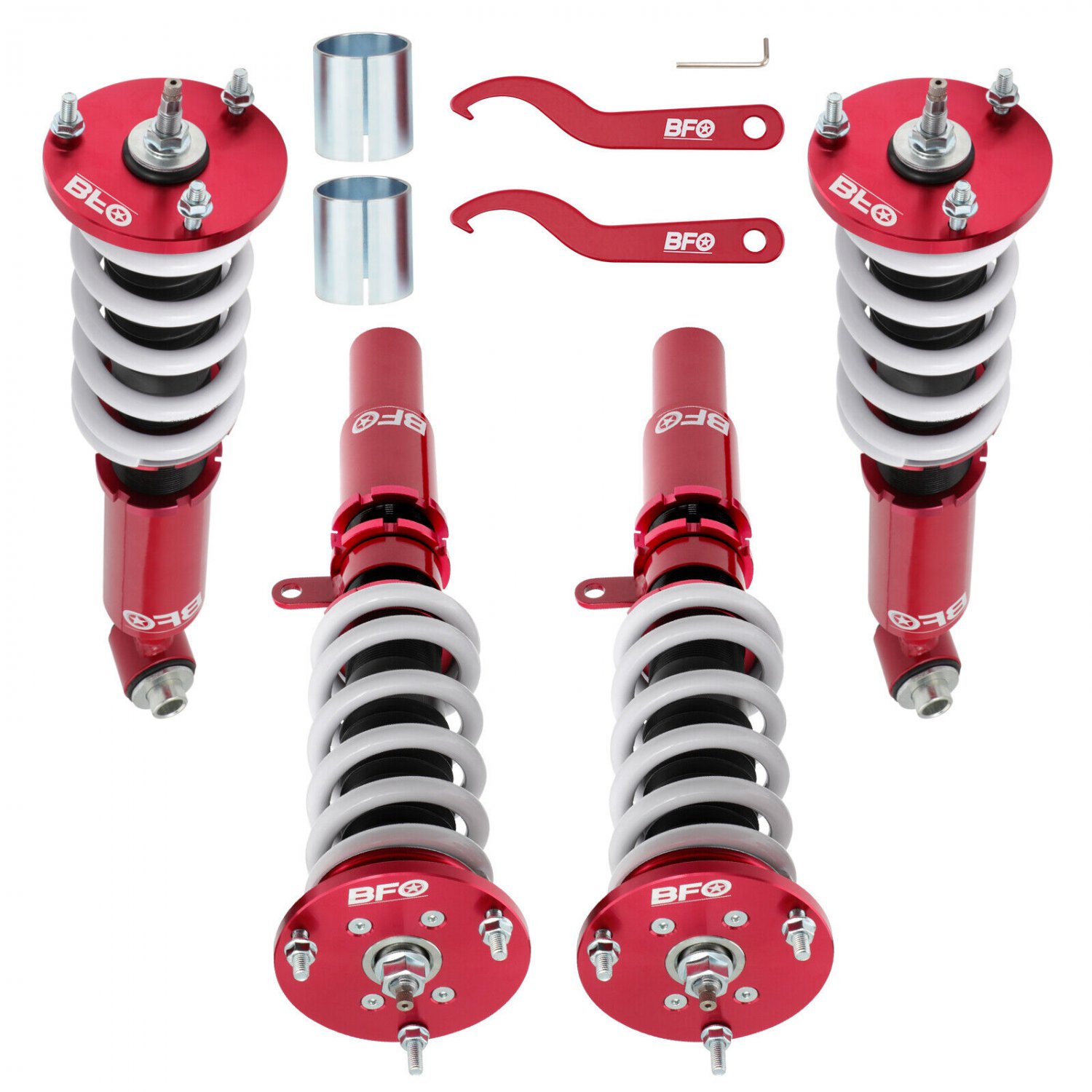 24 Way Coilover Shocks Springs For BMW E60 528 530 535 RWD 04-10 Suspension Kit