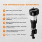 Front Right Air Suspension Strut For Mercedes 4Matic W221 S500 S550 CL500 CL550