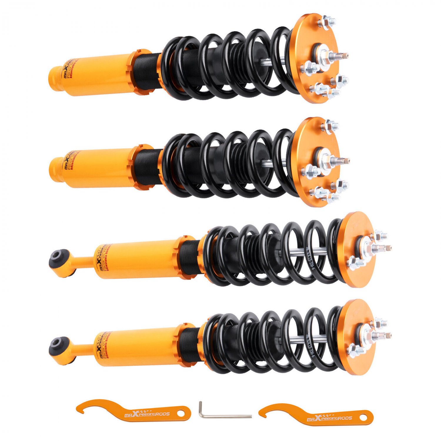 24 Way Damper Adjustable Coilovers Kit For Honda Accord 98-02 Acura CL 01-03