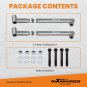 2x Rear Trailing Control Arms Braces for GM A Body 1968-1972 Chevrolet Chevelle