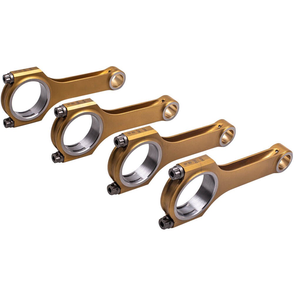 Titanized H-Beam Connecting Rods for Mazda skyactiv-G 2.0 (PE-VPS) 2.0L engine