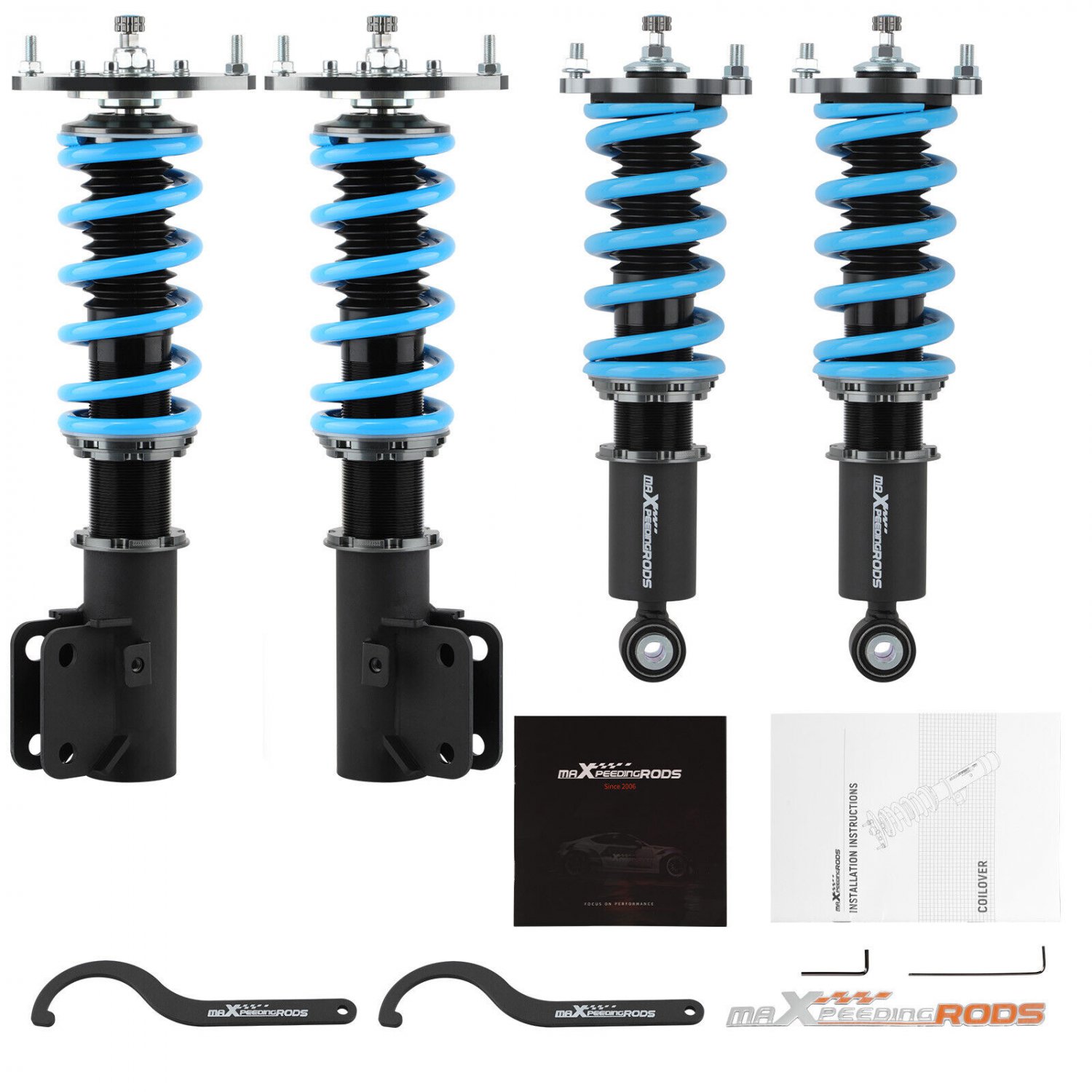 Maxpeedingrods COT6 Coilovers Suspension 24-Way Damping For Subaru Legacy 05-09