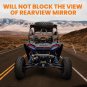 Spare Tire Mount Carrier Silver UTV for Polaris RZR XP 1000 Turbo EPS 2016-2022