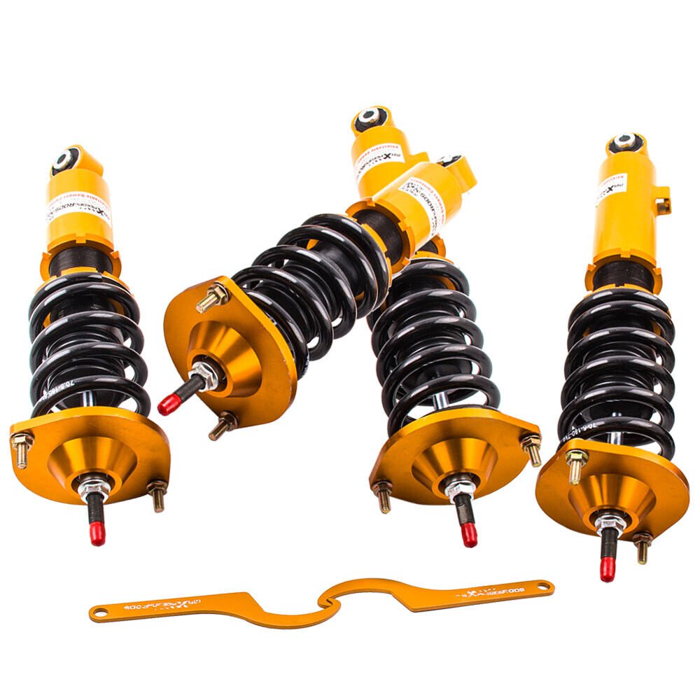 Coilovers 24 Way Damper Adjustable Strut Lowering Kit For Mazda Miata MX5 90-05