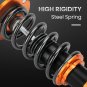 Set(4) Coilover Struts For Toyota Supra 1993-1998 Lexus SC300 SC400 Adj. Height