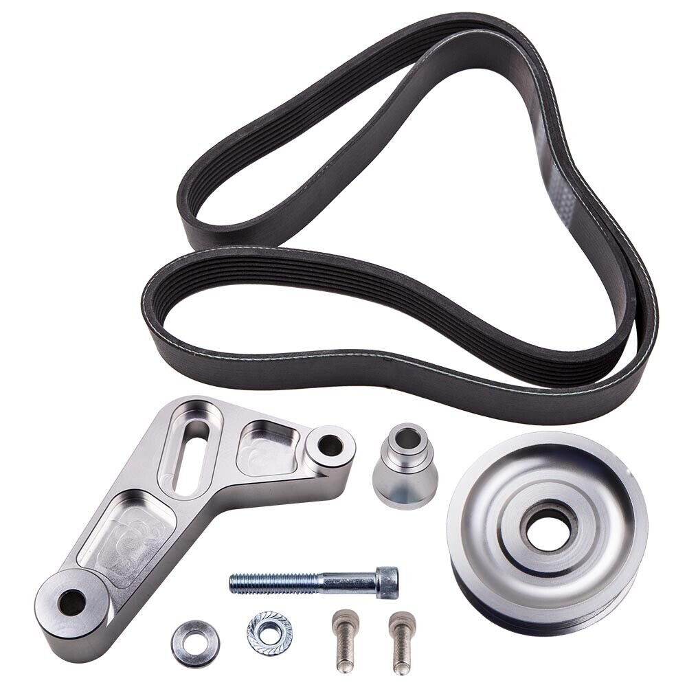 Adjustable EP3 Idler Pulley Belt Kit Set For Honda Civic Integra K Series Tuned