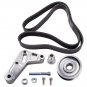 Adjustable EP3 Idler Pulley Belt Kit Set For Honda Civic Integra K Series Tuned