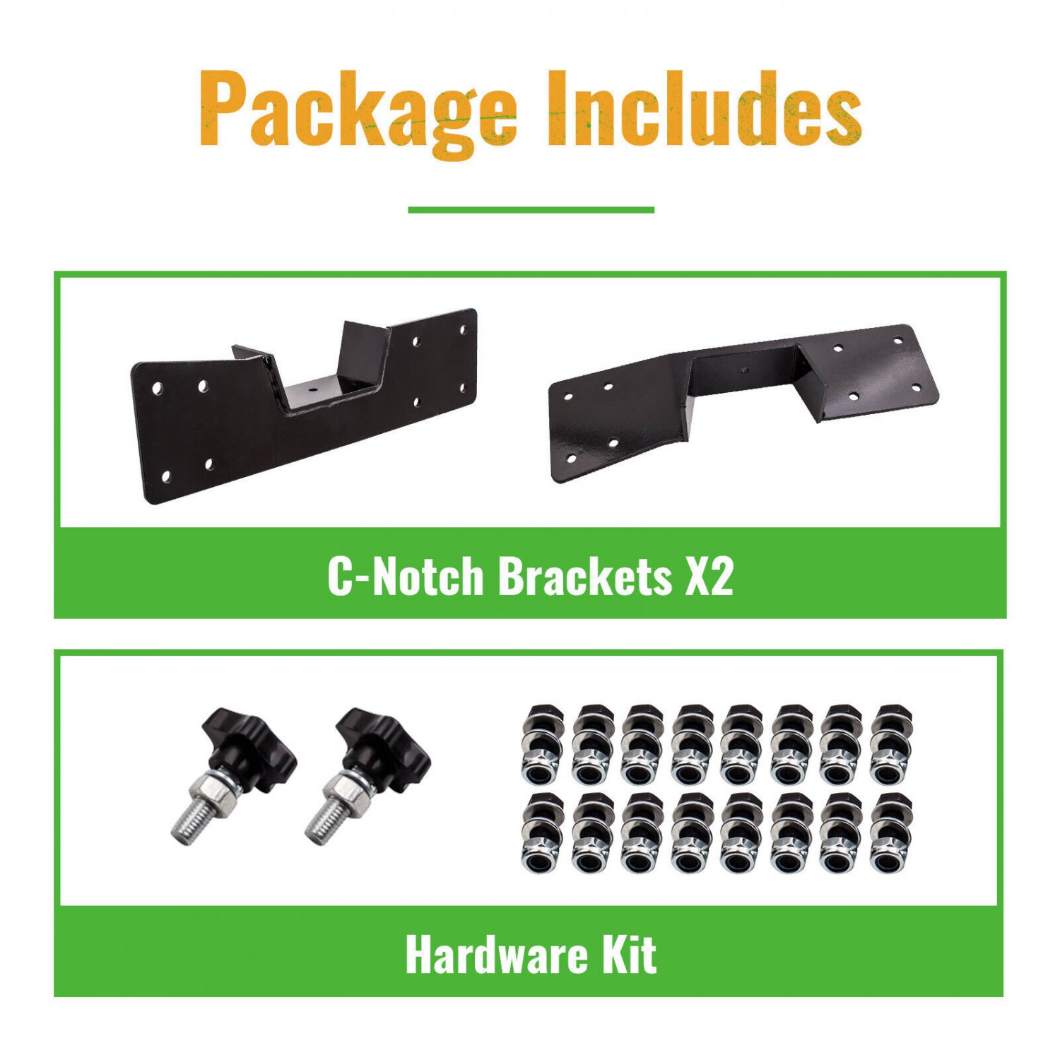 Lowering Kit Axle C Notch Drop Flip Brackets For GMC Sierra 1500 99-07