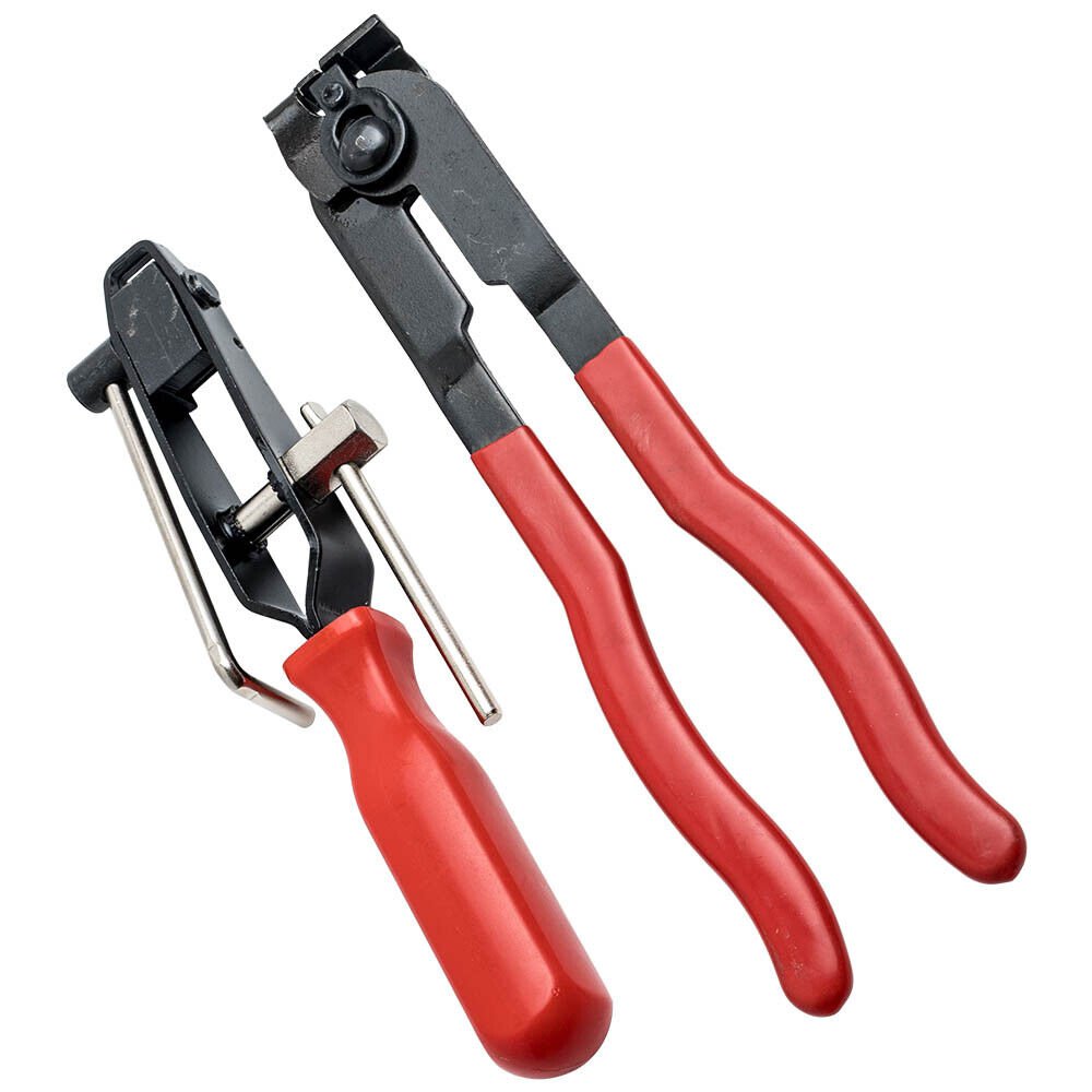 2Pcs CV Clamp and Joint Boot Clamp Pliers Tool Banding Crimper Cutter New