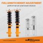 24 Way Full Adjustable Damper Coilovers Struts For Honda CRV CR-V 2007-2011