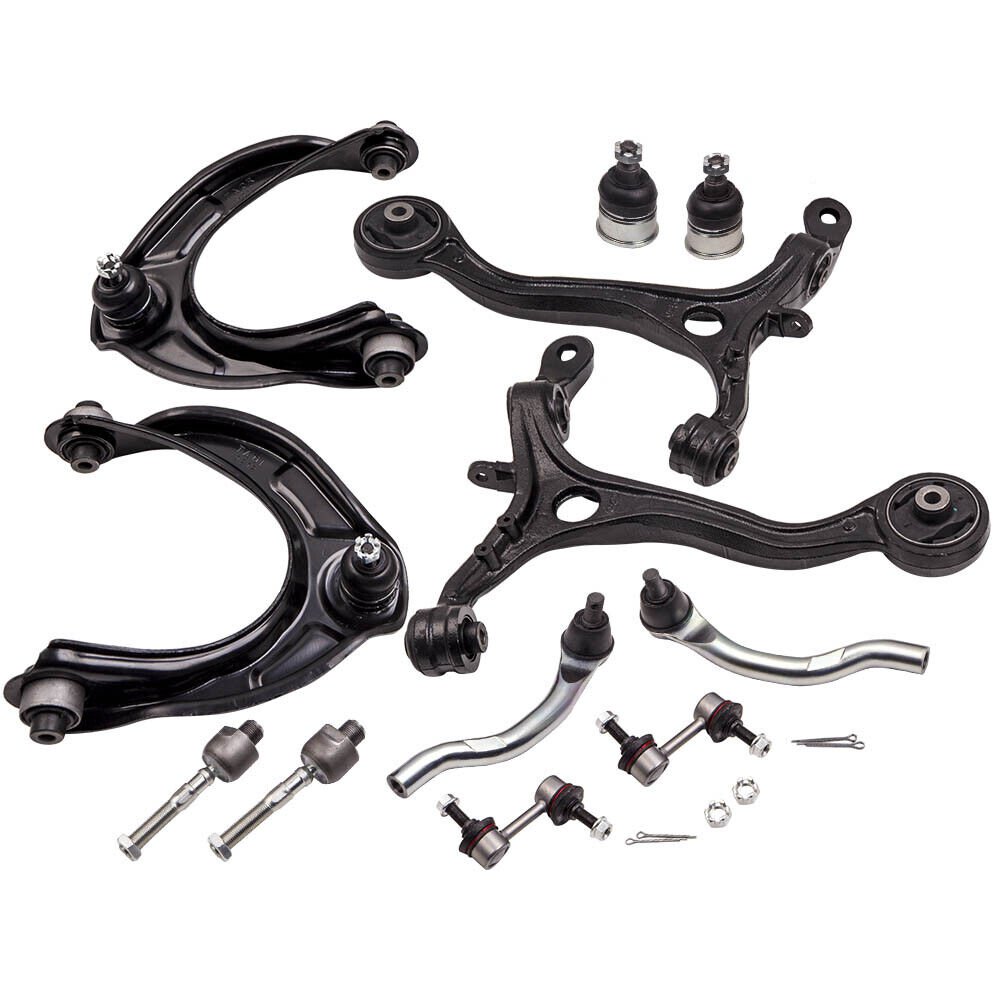 Sway Bar End Link & Front Upper Lower Control Arm for Honda Accord 2008-2012