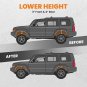 3" / 4" Coil Spring Lowering Kit For Chevrolet S10 GMC S15 Sonoma 1982-2004