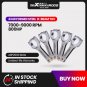 5pcs Forged H-Beam Connecting Rods+ARP 2000 Bolts for Volvo S60 R 2.5L 5.630"