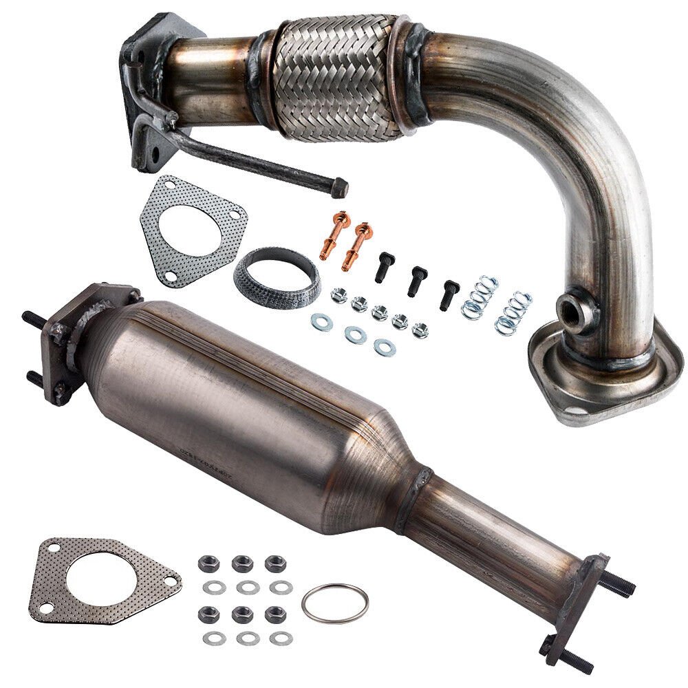 Flex Pipe Tubing Duct Catalytic Converter For Honda Accord 2.4L 2003-2007 Front