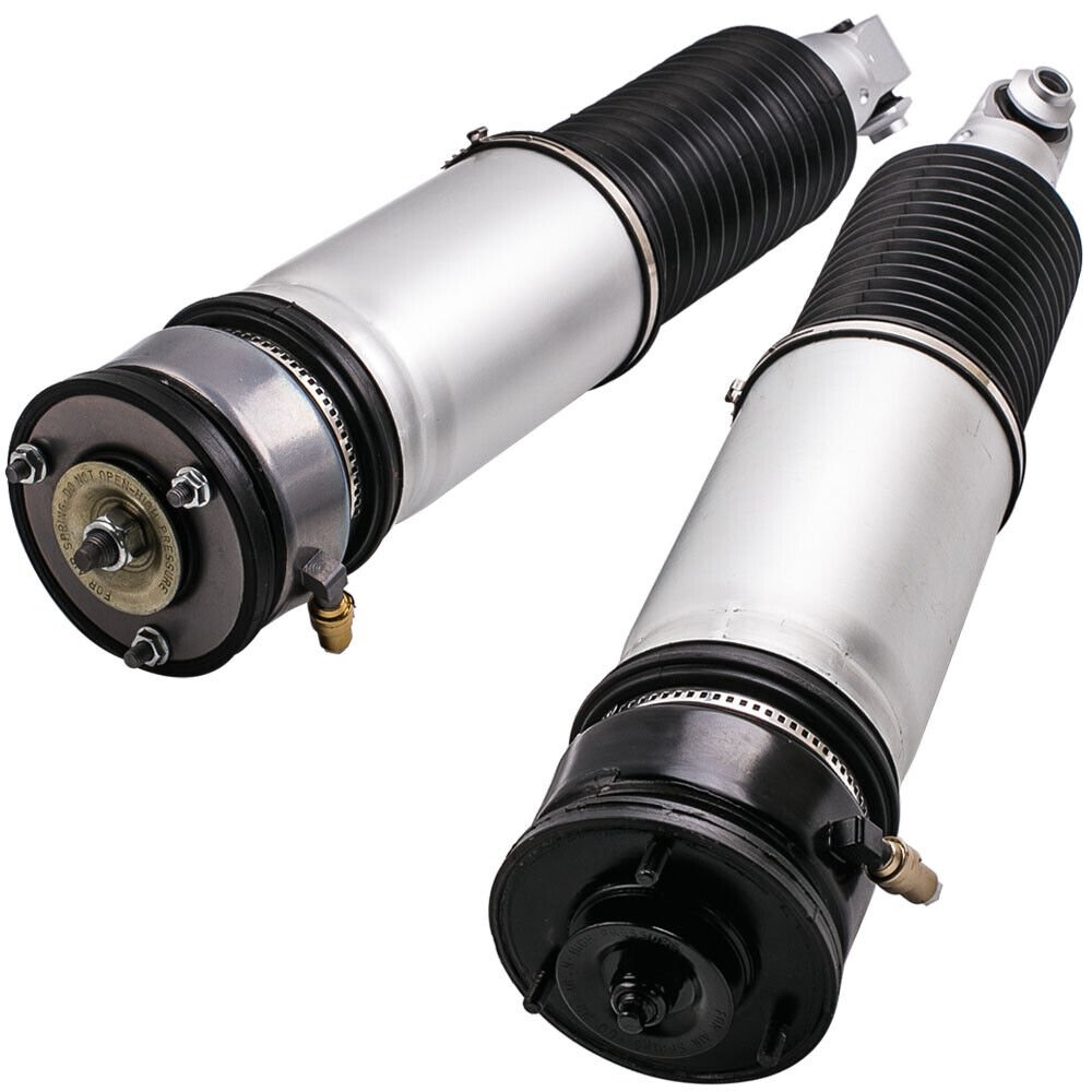 Pair Rear Shock Air Suspension For BMW 7 Series E65 E66 37106767864 37126785537