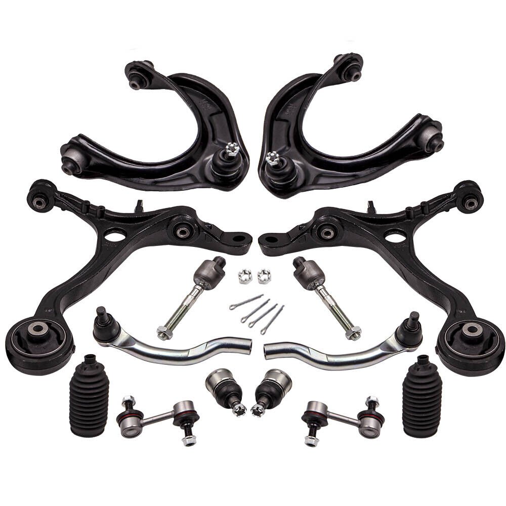 14Pcs Control Arms & Inner Tie Rod End Link for Honda Accord 08-12 ES800460