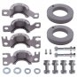 Front 2" Rear 2" Level Lift Kit For Jeep Cherokee KL 2014-2023 Strut Spacers