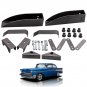 Rear Leaf Spring Relocation Pocket Kit for Chevy Belair 210 150 Series 55-57