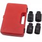 4x Deep Spindle Axle Nut Socket Remomal Installer Tool Kit 12 Point