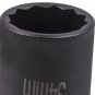 4x Deep Spindle Axle Nut Socket Remomal Installer Tool Kit 12 Point