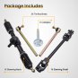 Steering Wheel Parts Assembly & Tie Rod With Adjustable Shaft for 110cc Go Kart