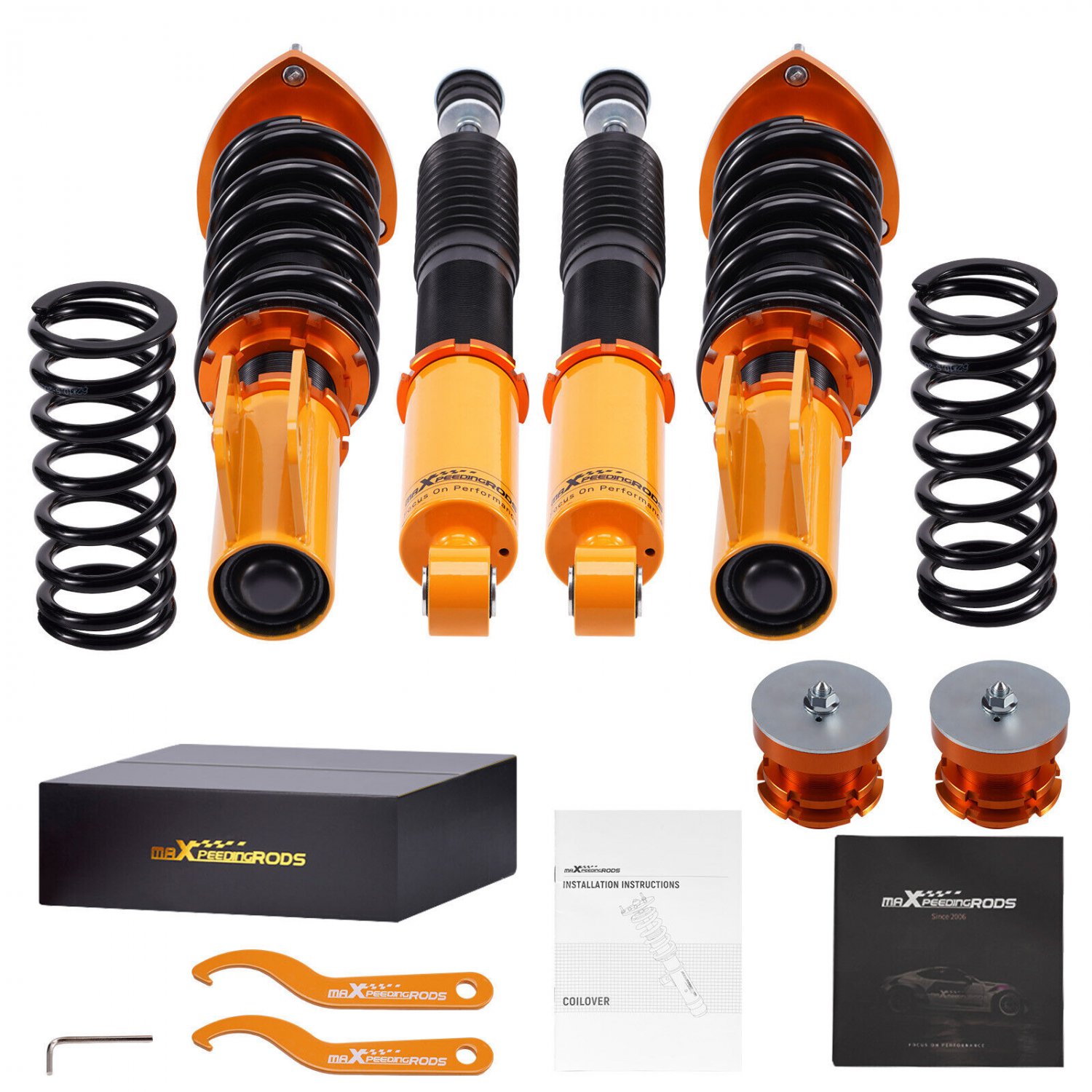 Maxpeedingrods FULL COILOVERS 24 Way Damper ADJUSTABLE FOR SCION XB 2004-2006