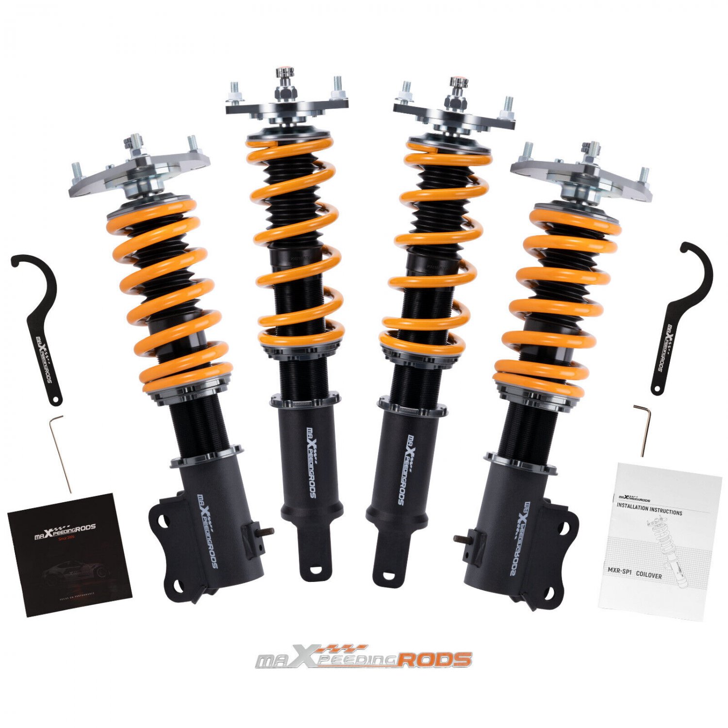 MaXpeedingrods T6 Coilovers Suspension Kit For Mitsubishi Lancer 01-07 EVO 7 8 9