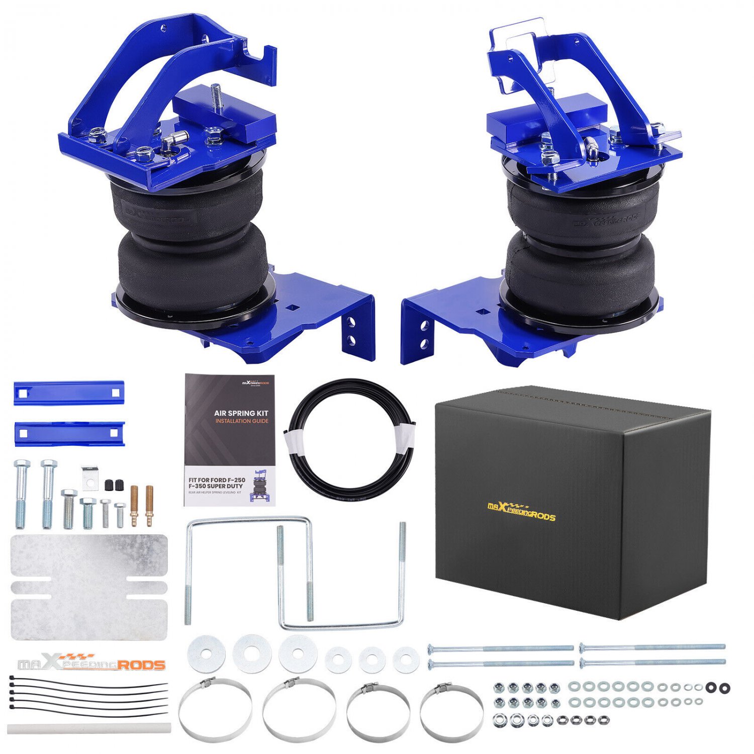 Suspension Air Spring Leveling Kit fit Ford F250 F350 F450 2011-2014 5000lbs
