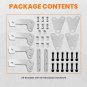 2 inch Leveling Lift Kit Brackets for Polaris Ranger 900 XP 2013-2019
