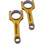 Titanizing H-Beam Connecting Rods+ARP2000 Bolts for Fiat 500 2 Cylinder 5.118"