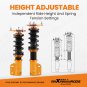 Racing Coilovers Spring Struts Lowering Kit for Toyota Corolla 1988-1999