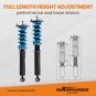 MaXpeedingrods 24-Way Coilover Damper Shock+Spring for Lexus LS400 1990-2000
