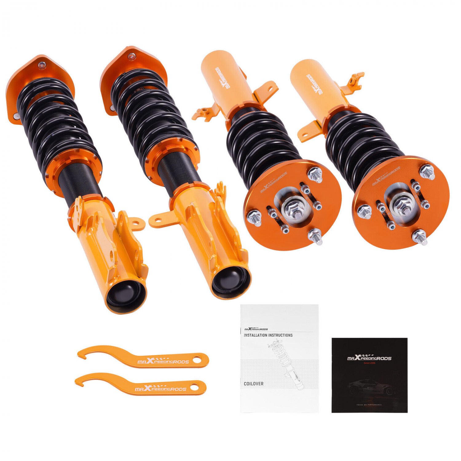 Maxpeedingrods Coilover Shock+Spring+Camber For Toyota Camry Lexus ES300 92-01