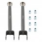 Pair Adjustable Rear Toe Arms Suspension w/ Bucket For Nissan 350Z Z33 03-09