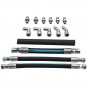HPOP Powerstroke High Pressure Oil Pump Hoses Lines For Ford 1999-2003 7.3L