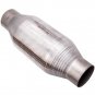2PCS Catalytic Converters Universal-fit Inlet/outlet 2.25inch Stainless Steel