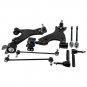 8x Front Lower Control Arms w/Ball Joints LH & RH for Buick Enclave 3.6L 08 - 15