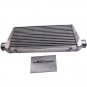 3" Inlet / Outlet Universal Front Mount Intercooler Tube and Fin 600x300x76mm