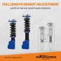 Suspension Adjustable Coilovers Shocks Kit for Honda Civic 06-11 FG FA